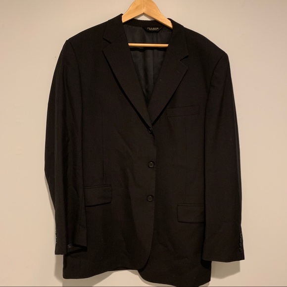 Jos. A. Bank Other - Jos. A. Bank Solid Black Suit Jacket Sport Coat Blazer Formal Size Men’s 46L